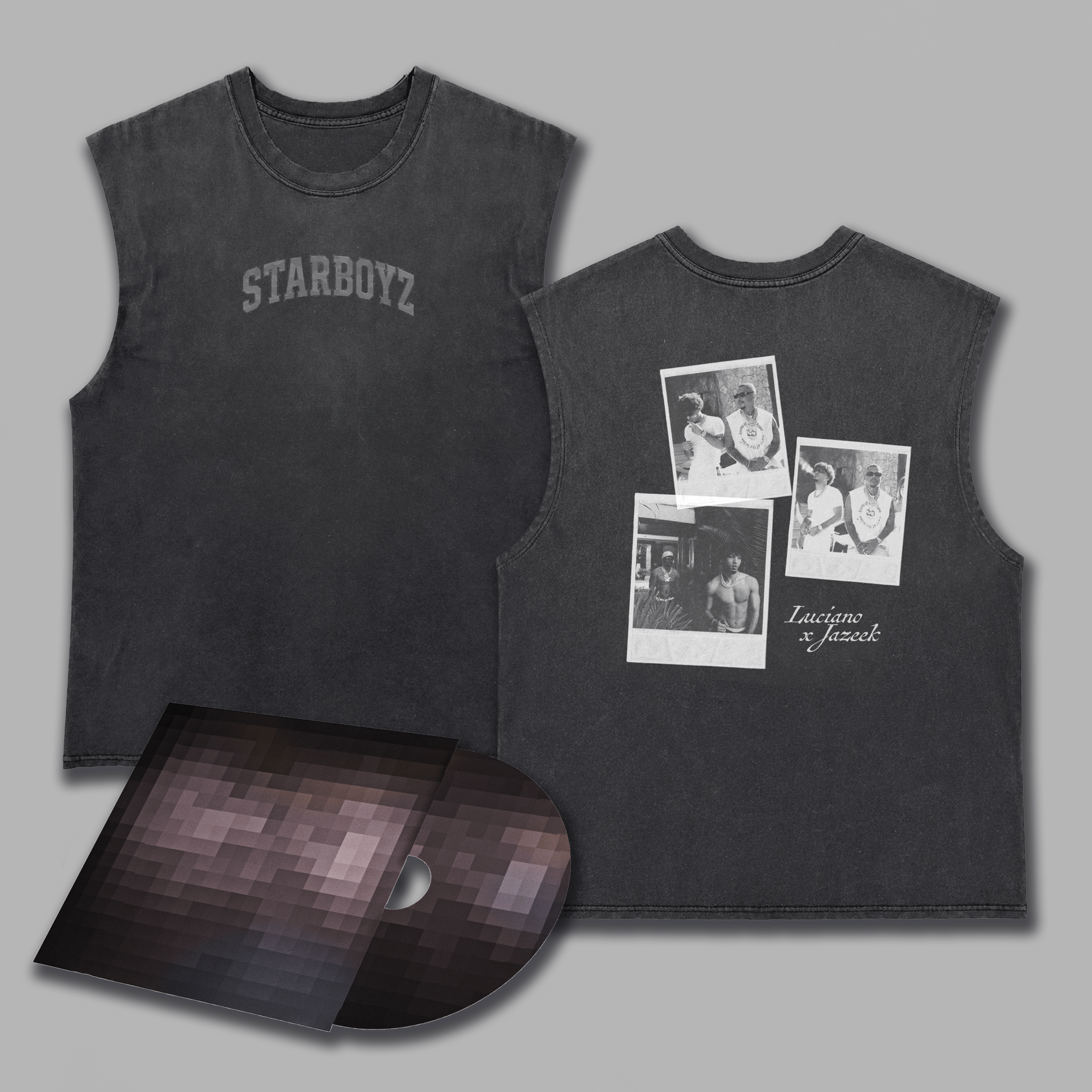 Jazeek & Luciano Starboyz STARBOYZ Tanktop Bundle Black 454503