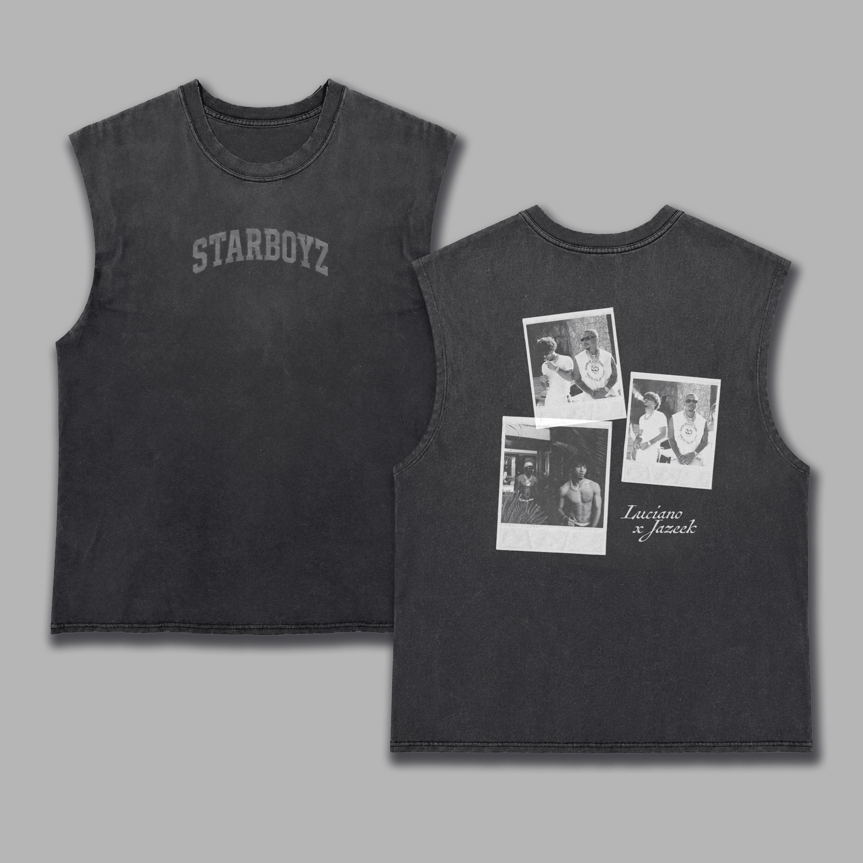 Jazeek & Luciano Starboyz STARBOYZ Tanktop Bundle Black 454501